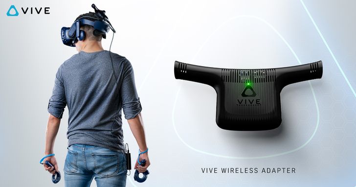 HTC VIVE無線模組正式登場，終於可以讓你玩VR不再受到「線」制！