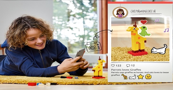 號稱是「兒童界IG」！？樂高為13歲以下小孩打造「LEGO Life」社群平台，專屬樂高人偶與emoji鍵盤拼砌創意