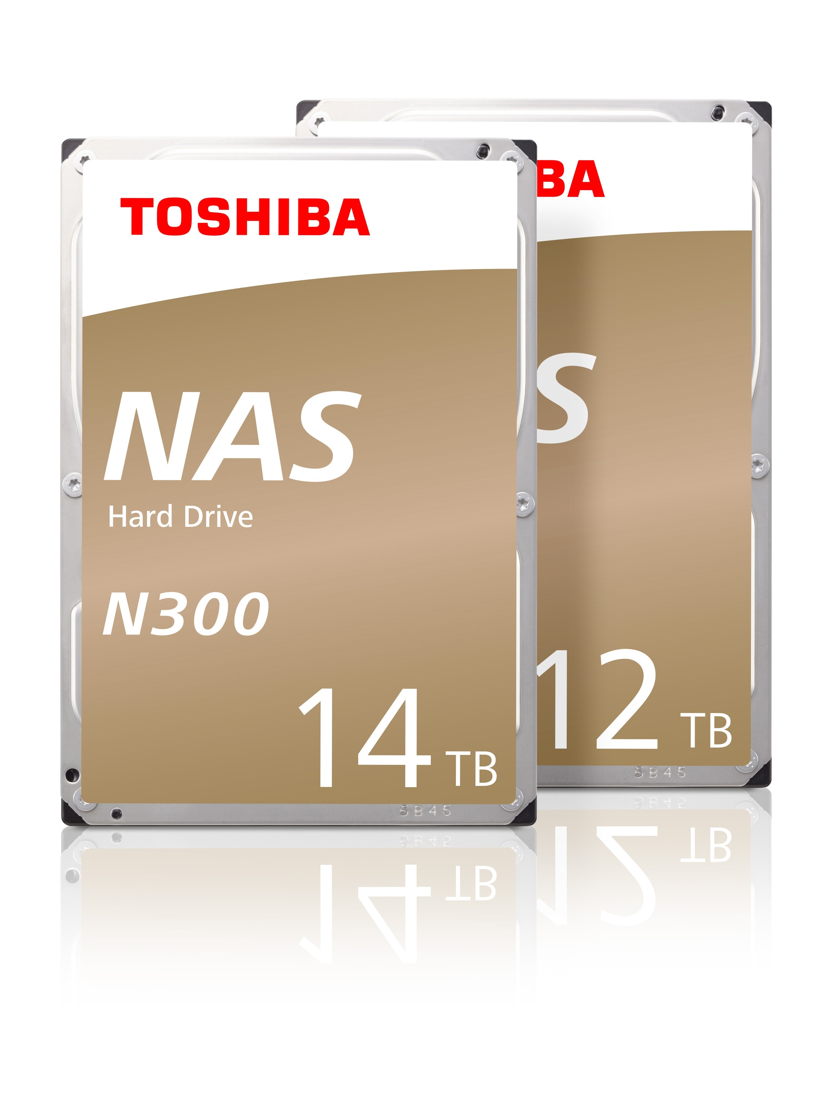 TOSHIBA N300 NAS硬碟 推出全新12TB與14TB氦氣填充封裝機型
