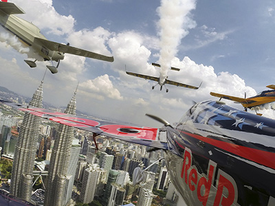 Red Bull Air Race 空中競技世界冠軍盃線上live轉播!370公里的極速快感！