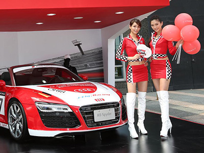 SOGO復興館發現 Audi Sport競速展間！