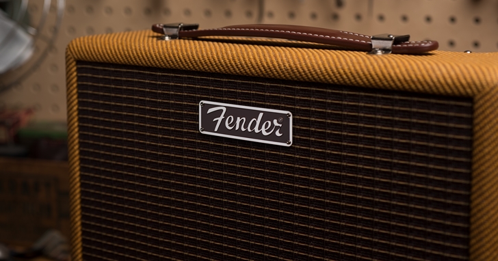 美式復古味爆棚！Fender 再推Monterey Tweed 藍牙音箱，金黃色布 