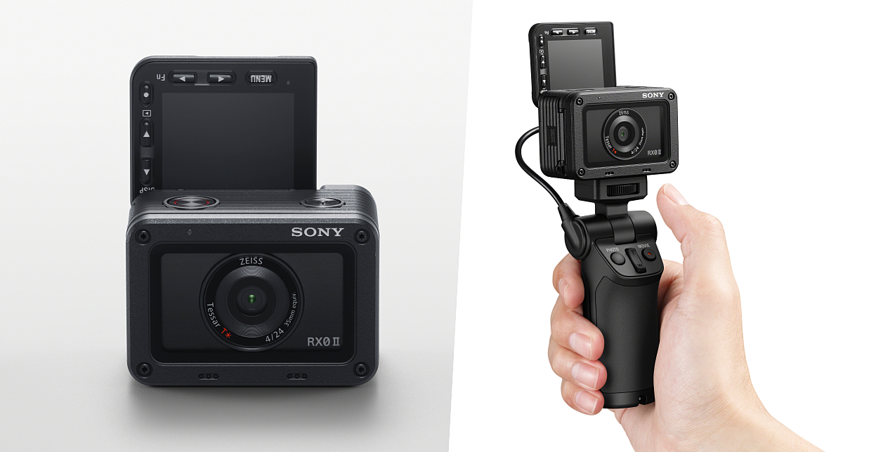 極限相機二代發表！Sony 為 RX0 II 加入了更適合 Vlog 的翻轉螢幕、裸機 4K 與電子防震功能