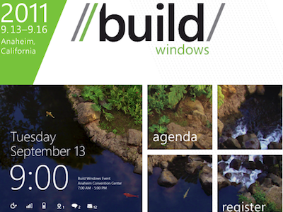 Build Windows 2011 轉播看這裡，Windows 8 完整大揭密