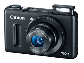 Canon PowerShot S100 登場：5x光學、24mm廣角外加 GPS