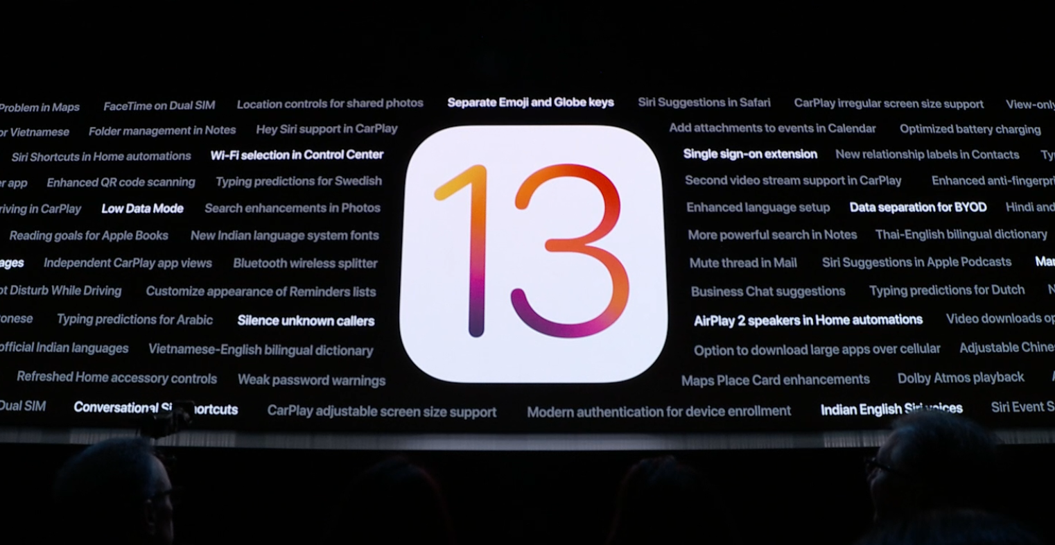 iOS 13 終於新增黑暗模式，也多了新的照片和影片編輯工具
