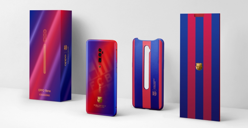 OPPO 再推巴薩限量版手機，Reno 紅藍新風貌登場