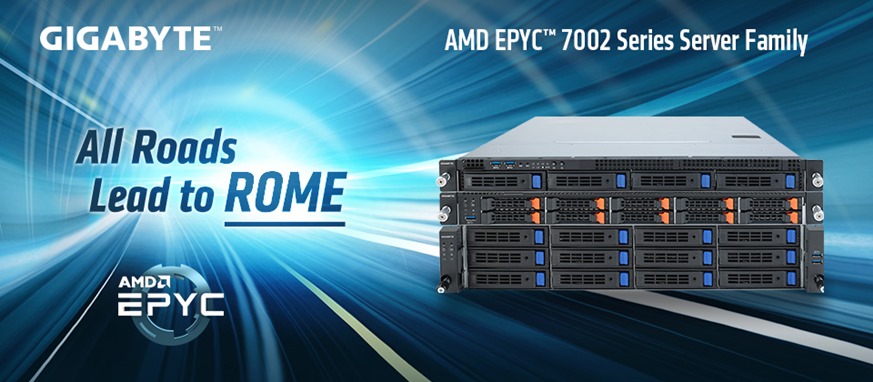 技嘉科技發表第二代AMD EPYC伺服器產品