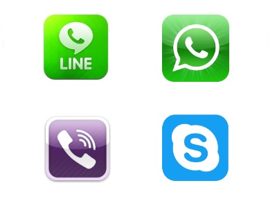 Whatsapp、Viber、Skype、Line，你用那個通訊軟體？