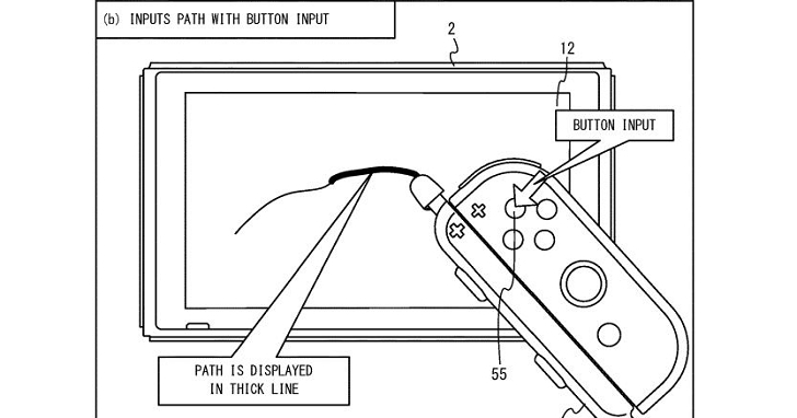 任天堂提交新專利，加上小配件 Joy-Cons 將可以化身觸控筆