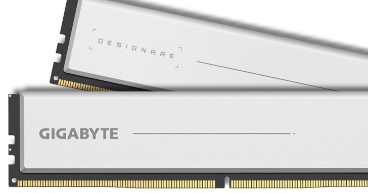 單條 DDR4-3200 32GB 插好插滿，GIGABYTE 推出 DESIGNARE Memory 64GB 雙通道套裝