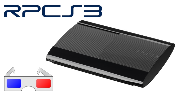 RPCS3模擬器支援PlayStation 3D，紅藍眼鏡就能玩3D PS3遊戲