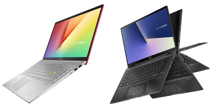 華碩推出兩款筆電：大膽玩色VivoBook S、ZenBook Flip 14翻轉筆電