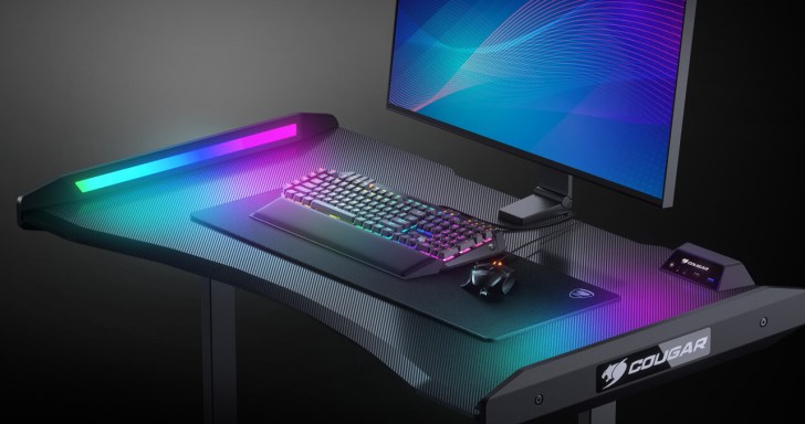 桌子也要RGB ! Cougar推出Mars 120電競電腦桌