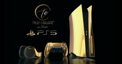 PlayStation 5 明日開放全球預購！24K 純金的限量客製版本，一台要價30