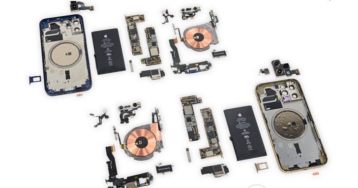 iPhone 12、iPhone 12 Pro 两款机型拆解证实，部分零件可互换、基本用料相同