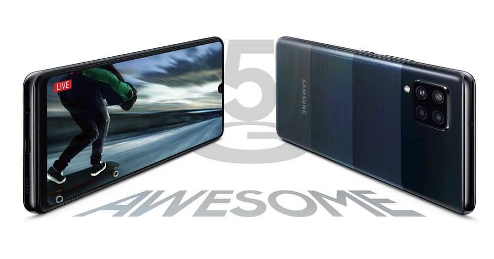 三星推出平價 Galaxy A42 5G ，5,000mAh、四鏡頭組只要 13,990 元