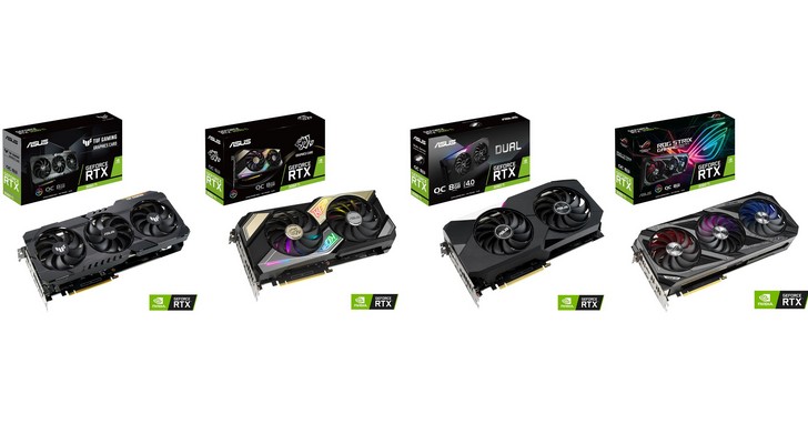 暢玩光追遊戲!華碩推四款GeForce RTX 3060 Ti系列顯示卡