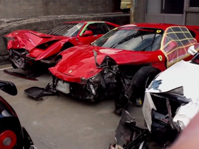 1.2 億天價 Ferrari 車禍，日港台超跑車禍集錦