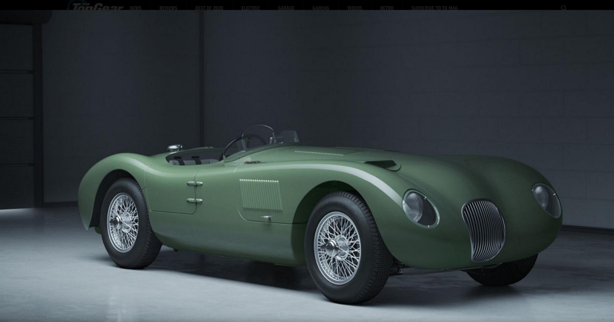 1953年的JAGUAR C-Type 經典賽車重生!JAGUAR限量打造 C-Type Continuation