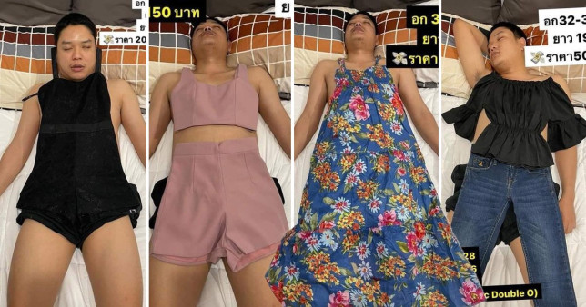 網路賣衣服找不到模特兒?菲律賓女賣家趁老公熟睡「硬上」讓他成網紅