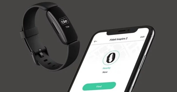 Fitbit 攜手藍牙防丟器品牌，為旗下 Inspire 2 手環提供 Tile 失物定位功能