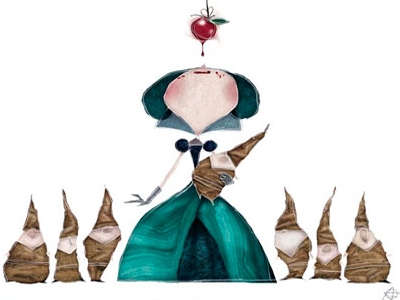 夢幻童話成人版，白雪公主、灰姑娘、小紅帽的殘酷結局