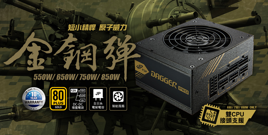 全漢 SFX電源供應器,金鋼彈系列推出高瓦新選擇 短小精悍,新推出850/750W爆發原子威力