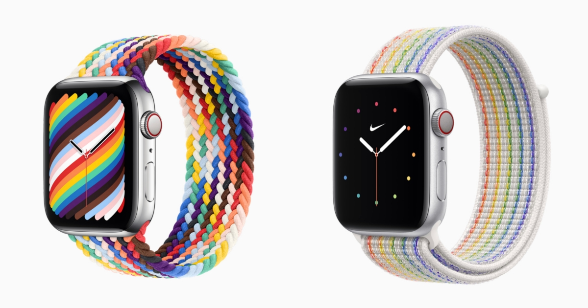 Apple Watch 推新彩虹錶帶,編織單圈錶環超好看!