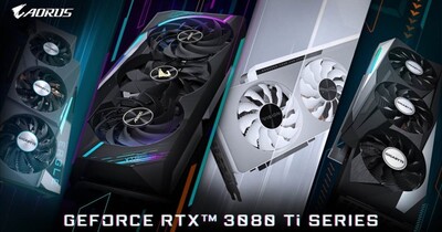 【COMPUTEX 2021 】GIGABYTE推出多款GeForce RTX 3080 Ti、3070 Ti系列顯示卡，還有水冷款Waterforce