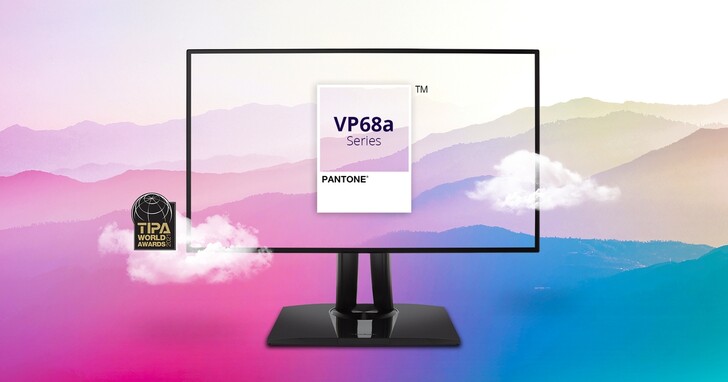 ViewSonic ColorPro 專業顯示器 VP2768a，奪下 2021 年 TIPA 世界大賞「最受歡迎影像顯示器」