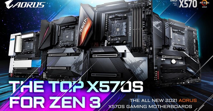 靜音散熱至上 技嘉推出全新AMD X570S系列主機板