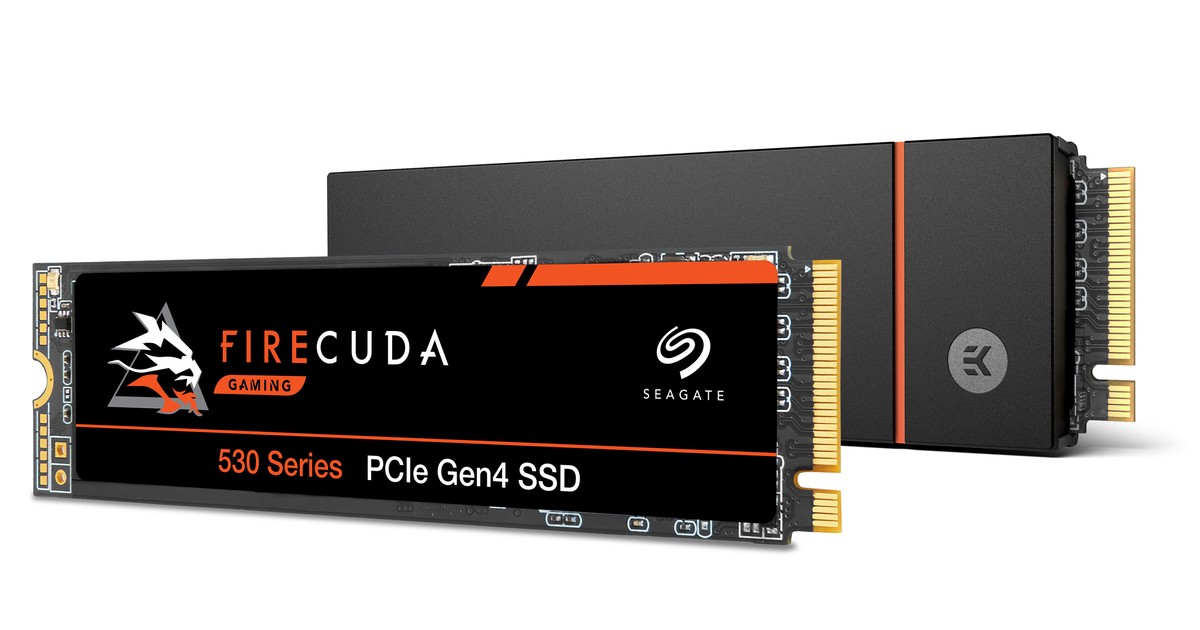 Seagate 推出FireCuda 530 SSD 及FireCuda 系列外接式遊戲儲存設備，享