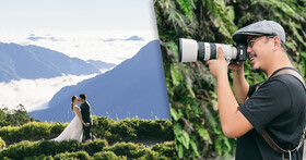 Sony FE 70-200mm F2.8 GM II x 婚紗攝影師陳向詠：更輕、更迅速、更銳利！捕捉婚紗大景的絕佳鏡頭