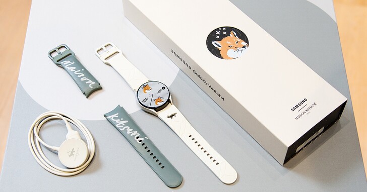 超可愛三星手錶、耳機登台，Maison Kitsuné 特別版本月中下旬出貨