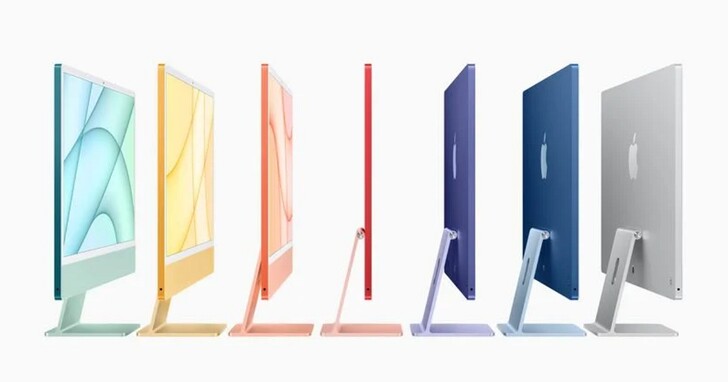 傳新的27英吋M1 Pro/M1 Max iMac Pro同樣將有多彩配色設計