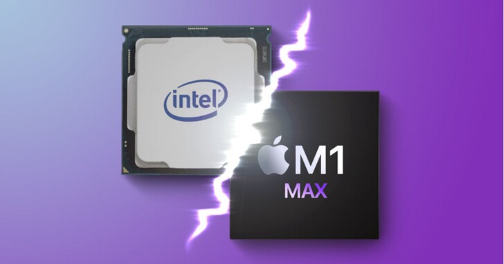 Intel 12代Core i9跑分比M1 Max快4% 但功耗卻是後者的2.5倍