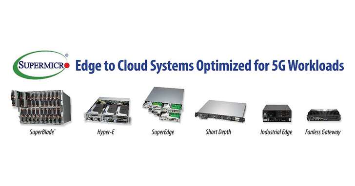 Supermicro全方位IT系統產品組合，提供邊緣到雲端解決方案