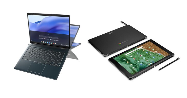 宏碁發表全新頂級可翻轉Chromebook及Chromebook平板