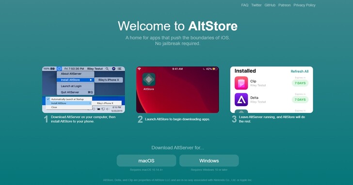 蘋果App Store不讓你的APP上架？沒關係，還有AltStore
