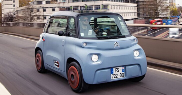 雪鐵龍Ami微型電動車國外售價公佈，續航74km價格不到台幣30萬