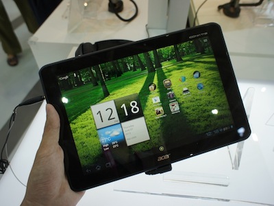 Computex 2012：Acer 數款 Android 4.0 + Tegra 3 平板電腦動手玩