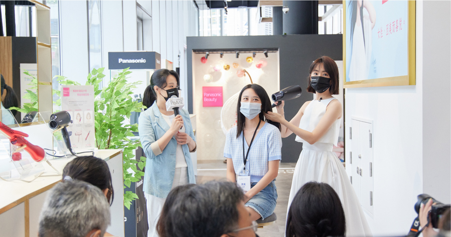 柯佳嬿化身Panasonic概念體驗館PoME一日店長 解決你的日常煩惱 一起擁抱美好生活