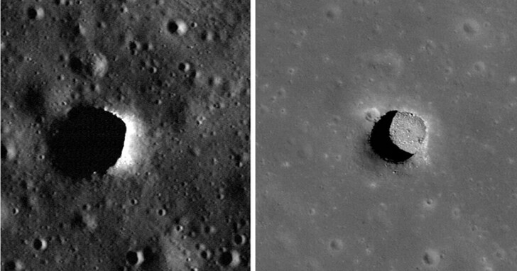 以後上月球就住這裡！NASA發現月球熔岩管洞穴內長年保持17度C，人類穴居生活好所在