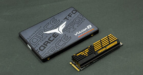 價格親民的 T-FORCE CARDEA  Z44Q M.2 SSD 與 VULCAN Z SSD，系統碟加遊戲碟一次搞定