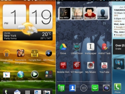 Android 4.0 UI 介面比一比，HTC、Motorola、Samsung 你喜歡哪個？