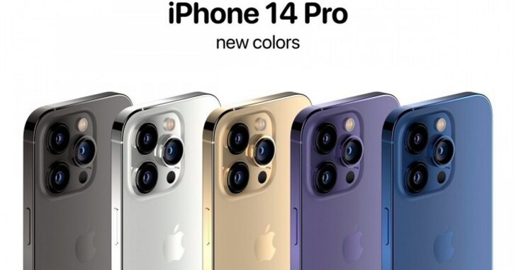 iPhone 14 Pro五種配色對比，你最喜歡哪一款？