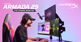 釋放你的桌面空間！HyperX推出全新Armada 25及27吋電競螢幕