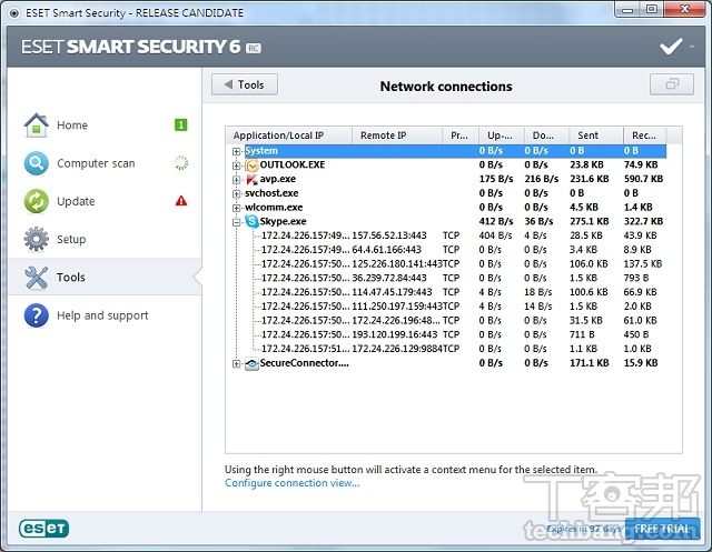 Eset Smart Security 6 可控制細節最完整的防護工具 T客邦