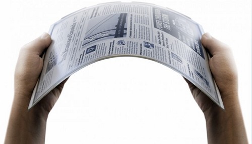【CES 2010】首款可彎曲的電子書閱讀器：Skiff Reader